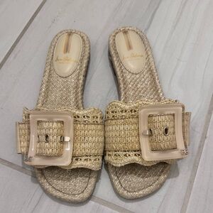 Sam Edelman Bambi Raffia slides